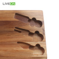 Cheese Cutting Cheese Board Set mit Besteck